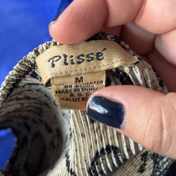 Vintage Leopard Print Tank Top - Picture 4 of 4